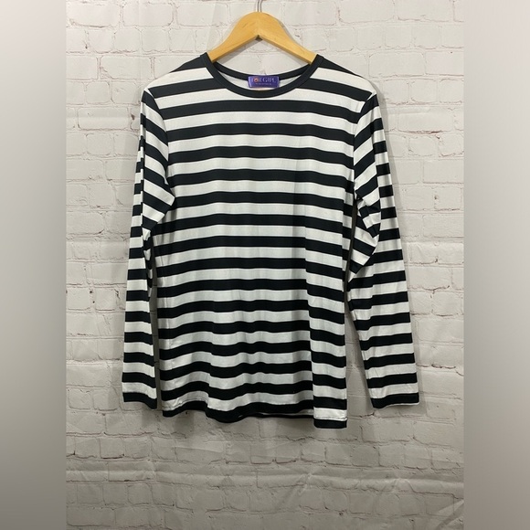 For G and PL Women's Size Medium Halloween Cosplay Costume Funny Striped Shirt - Picture 3 of 6